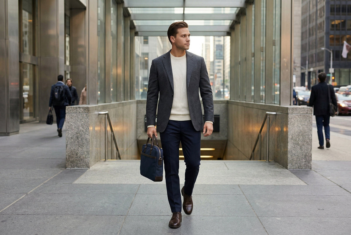 Men’s Commute Outfit Guide: Stay Comfortable and Arrive Polished