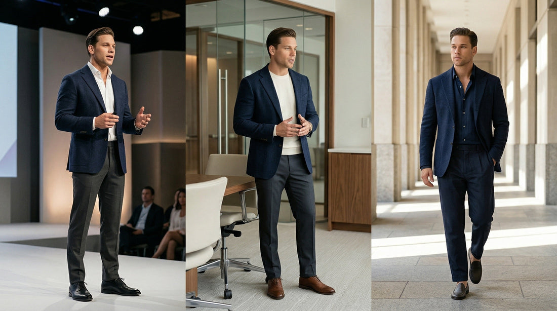One Blazer, Three Scenes