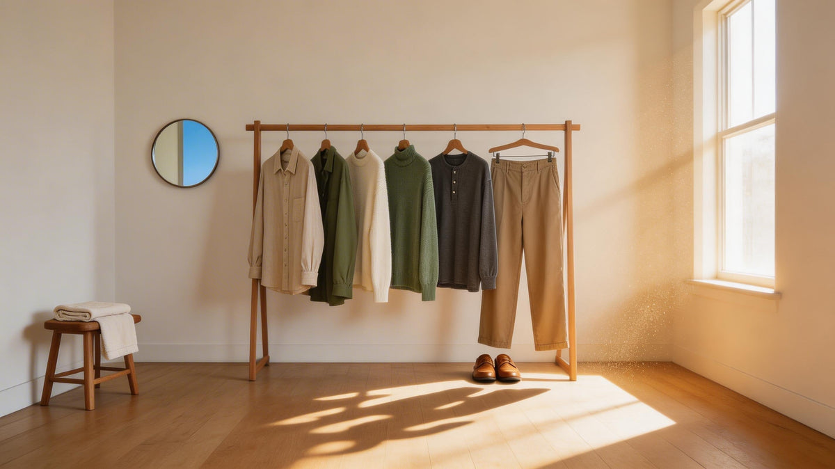 Men’s Weekend Capsule Wardrobe: 7 Pieces, 4 Easy Outfit Formulas
