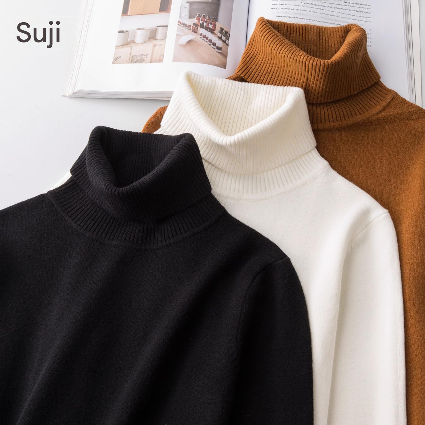 Slim Clean turtleneck sweater