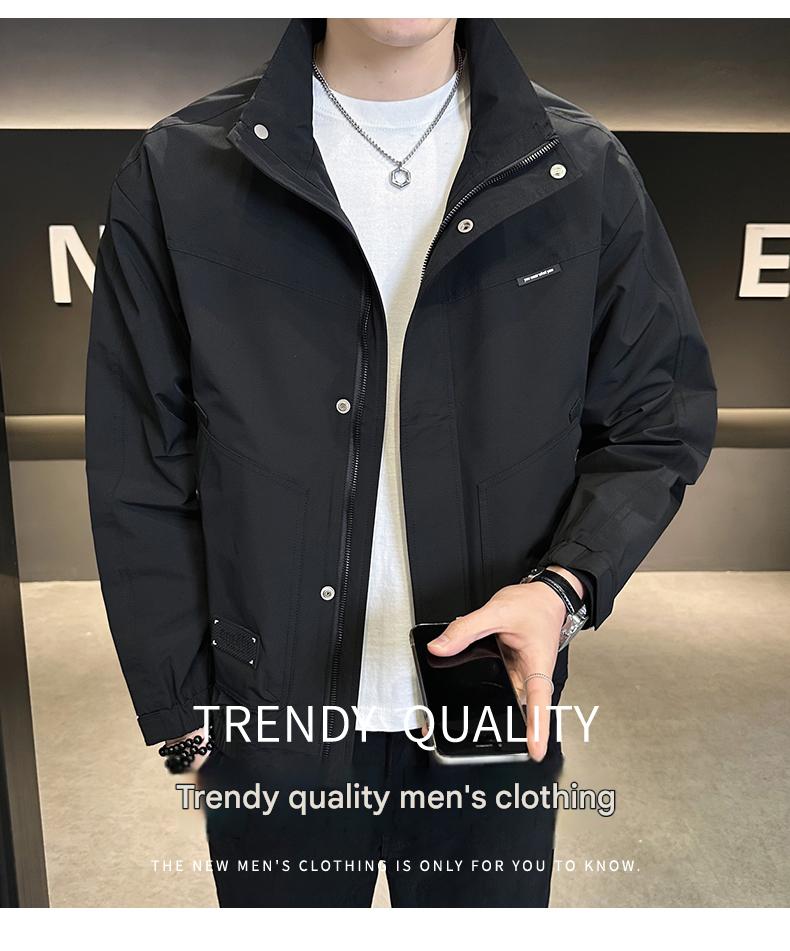 Windproof Stand-Collar Jacket