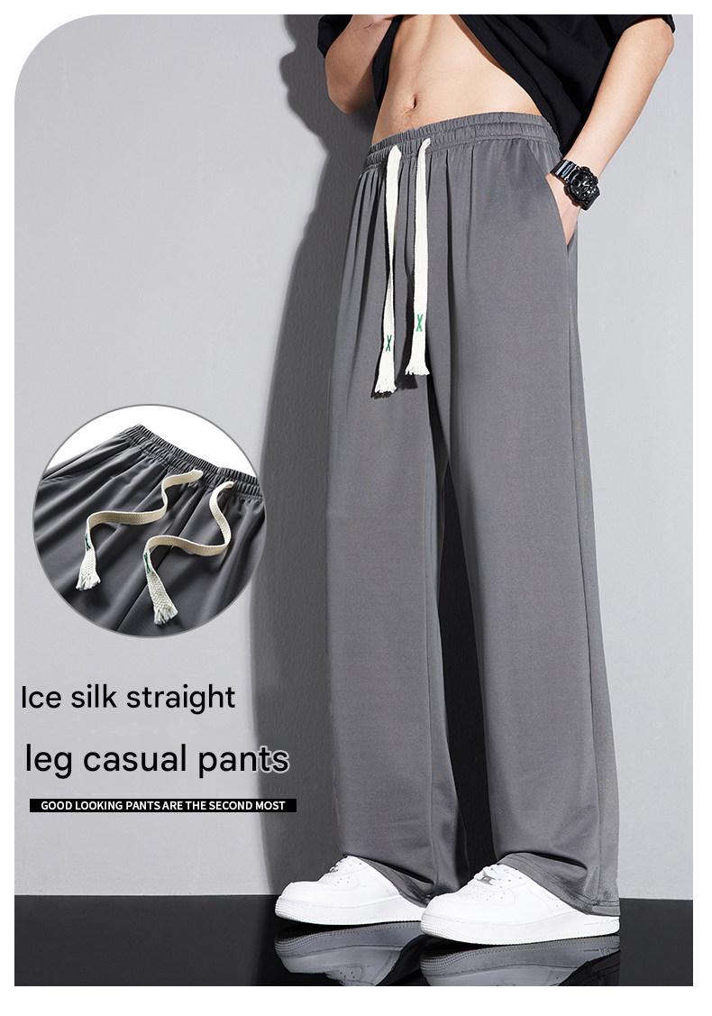 Ice-Silk Summer Pants