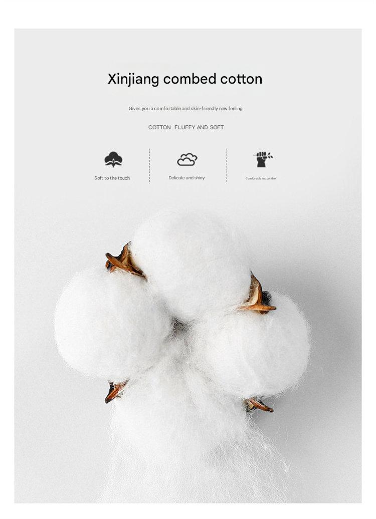 MONSEN Suitory Cotton Long Sleeve Crewneck T-Shirt product image