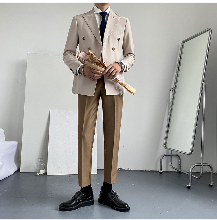 MONSEN Suitory Double-Breasted Slim Blazer in Performance Blend product image
