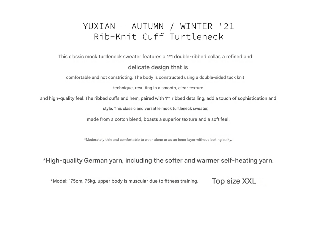 mid-neck ribbed knit