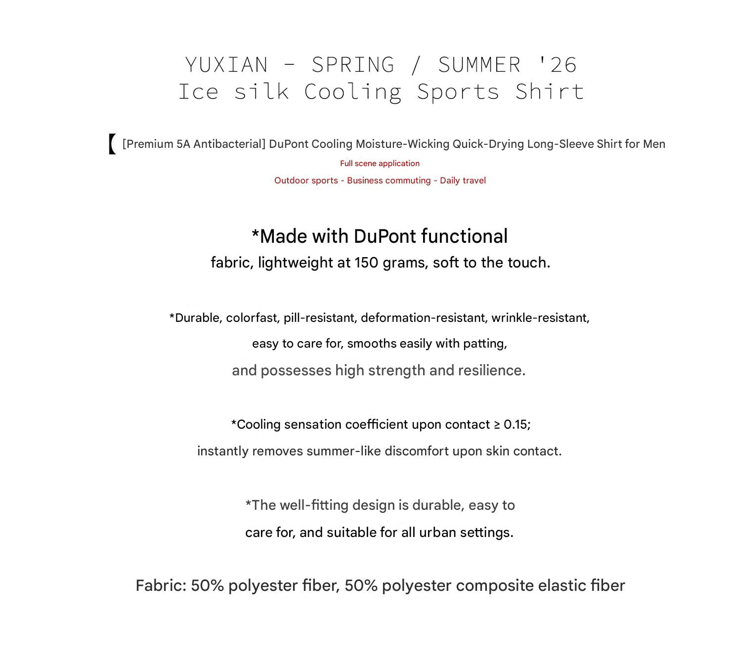 MONSEN Suitory Non-Iron Quick-Dry Shirt in Performance Blend product image