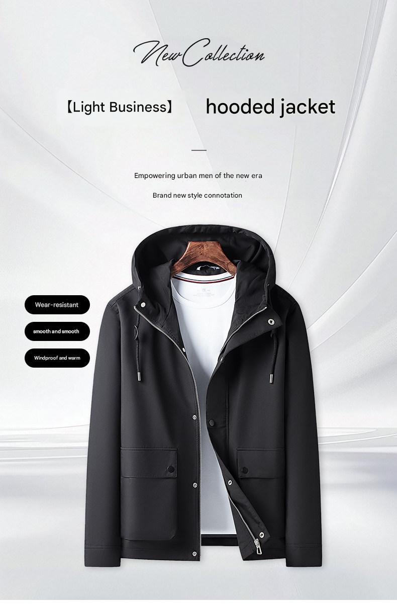 MONSEN Suitory Windproof Hooded Outwear Jacket in Performance Blend product image