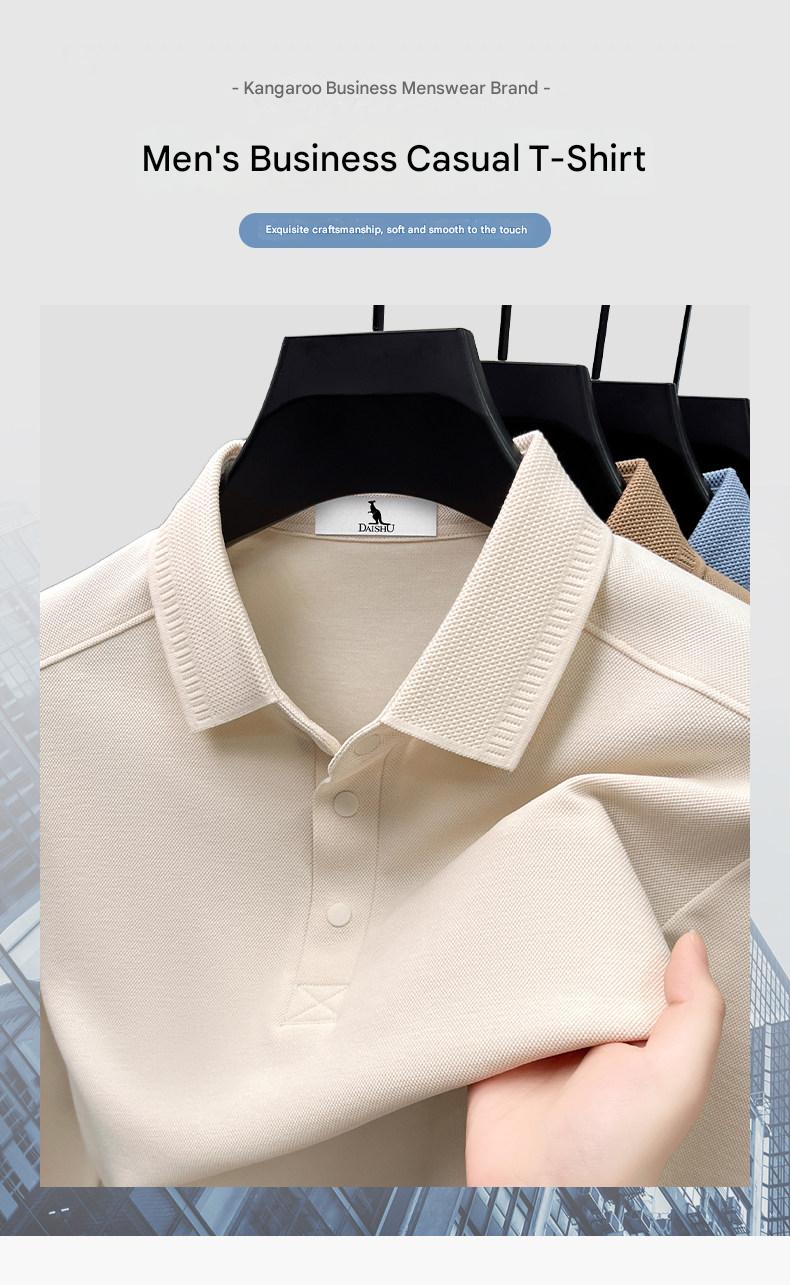 MONSEN Suitory Cotton-Blend Long-Sleeve Polo product image