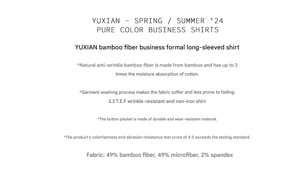Anti-Wrinkle Non-Iron Shirt
