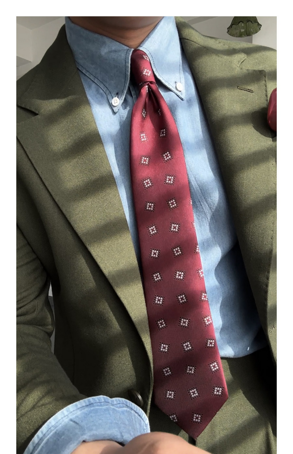 MONSEN Suitory Italian-Style Dress Tie in Silk Blend product image
