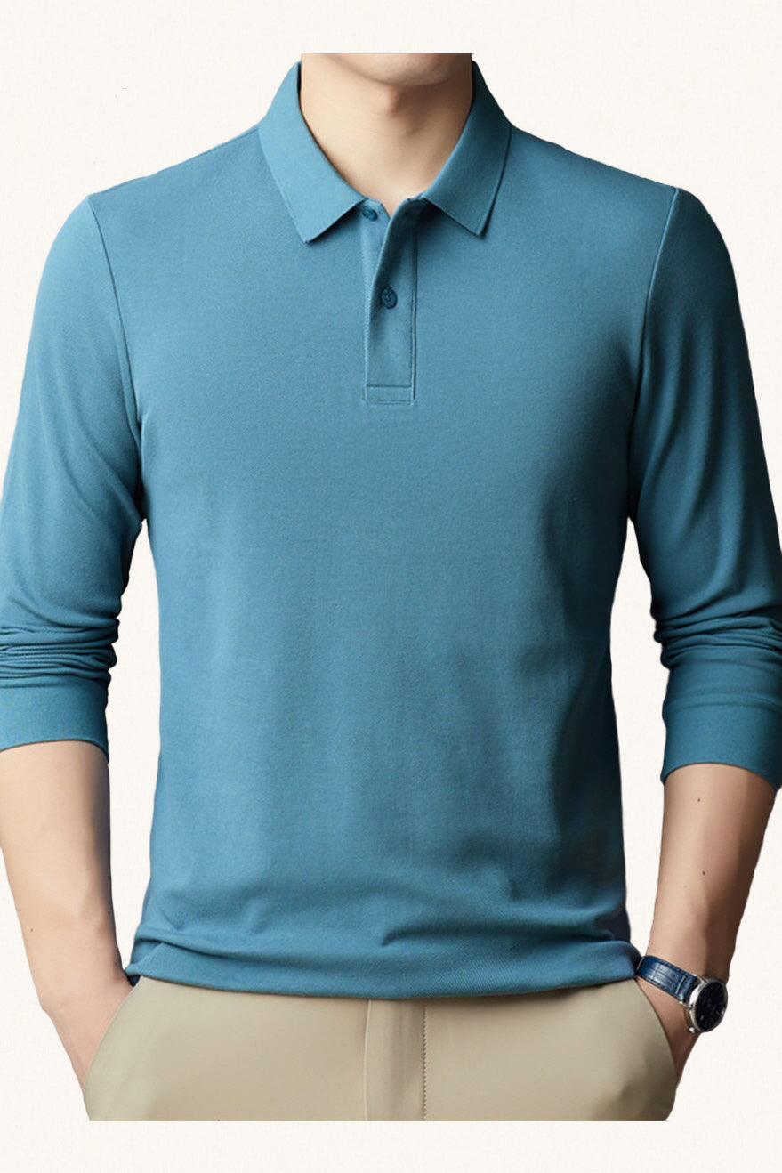 MONSEN Suitory 100% Cotton Relaxed Fit Polo product image