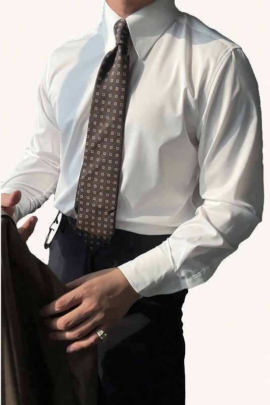 MONSEN Suitory Non-Iron Bamboo Dress Shirt in Bamboo Blend product image