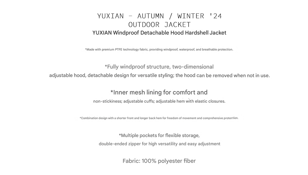MONSEN Suitory Windproof Hard-Shell Jacket in Performance Blend product image