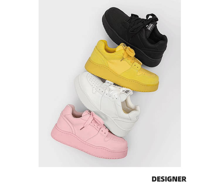 MONSEN Suitory Breathable Height-Boost Sneakers in Linen product image