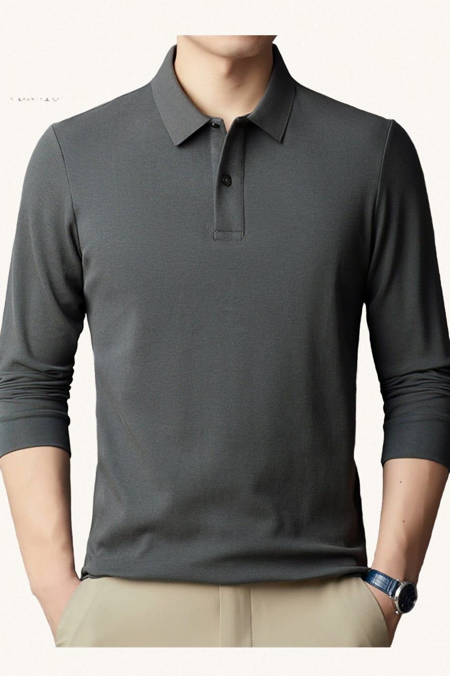 MONSEN Suitory 100% Cotton Relaxed Fit Polo product image