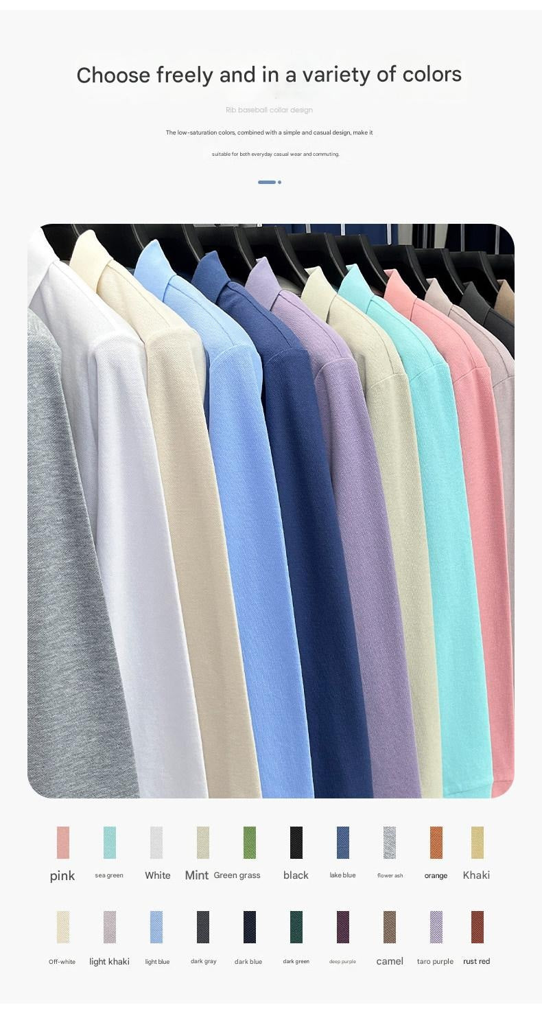 MONSEN Suitory 100% Cotton Comfortable Polo product image