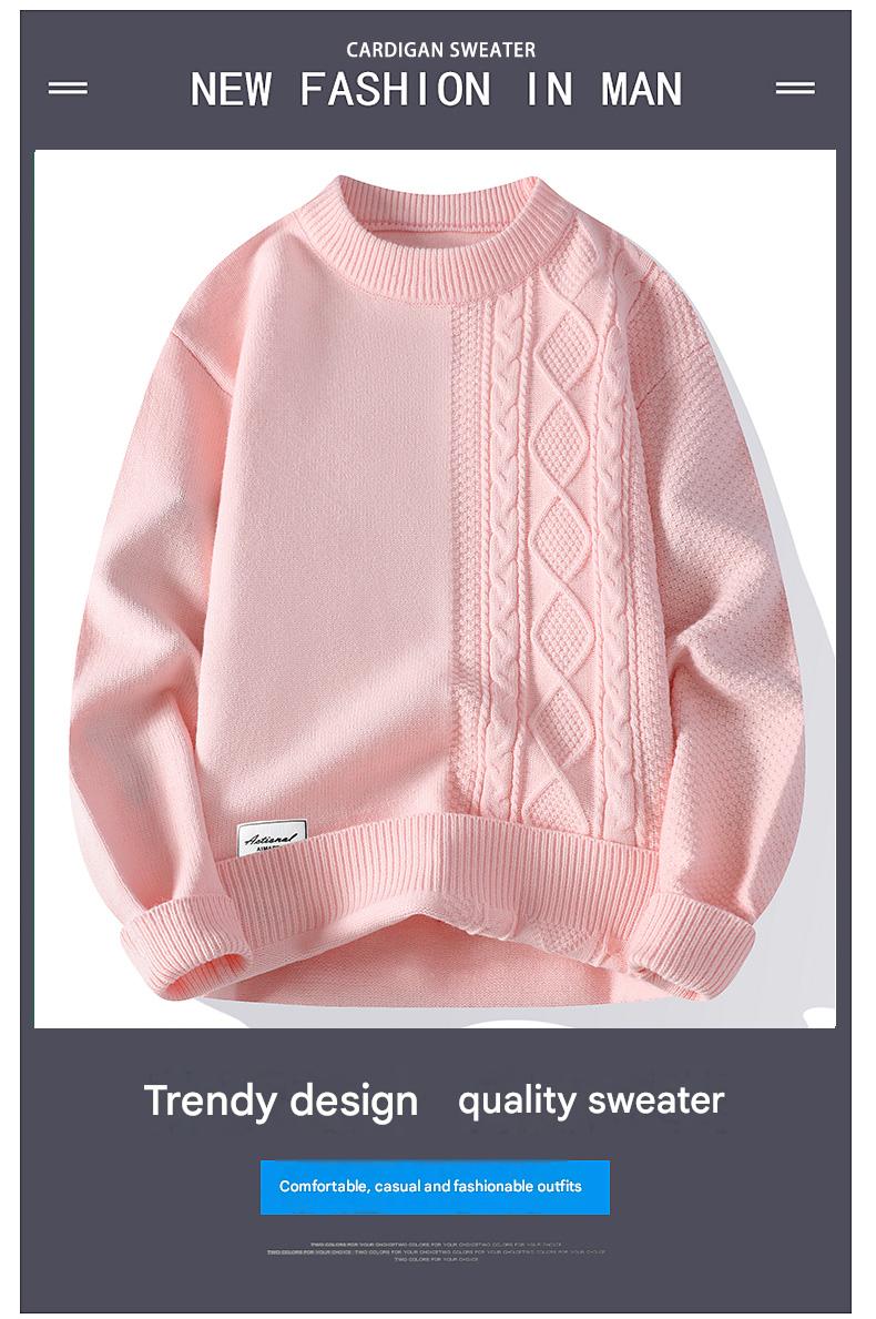 Lazy-Slim Cable Sweater