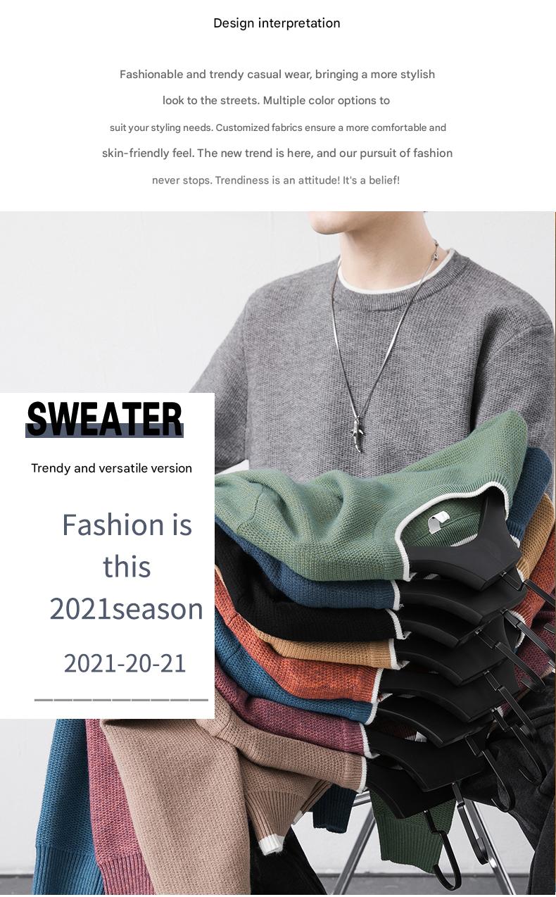 Lightweight Wool Crewneck Sweater