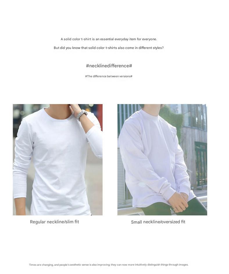 Heavyweight Cotton Long Sleeve Tee