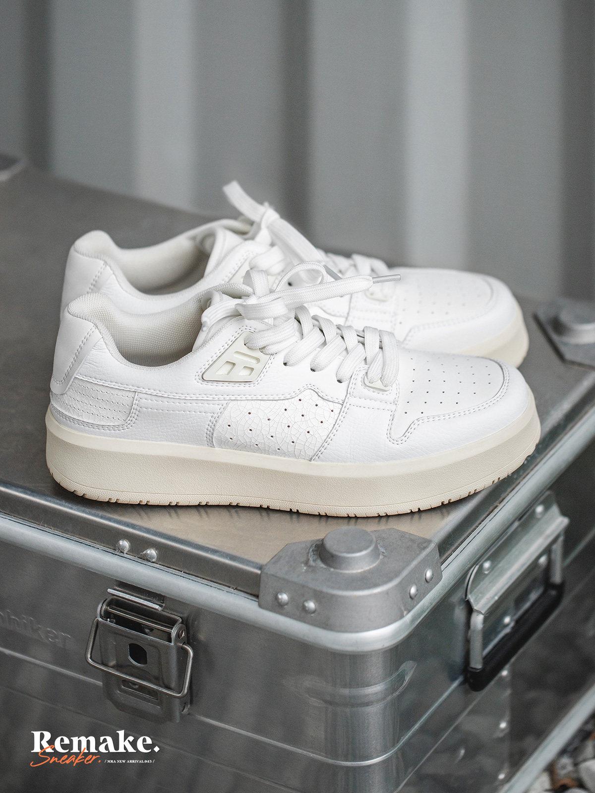 MONSEN Suitory Icy Soda Platform Sneakers in Denim product image