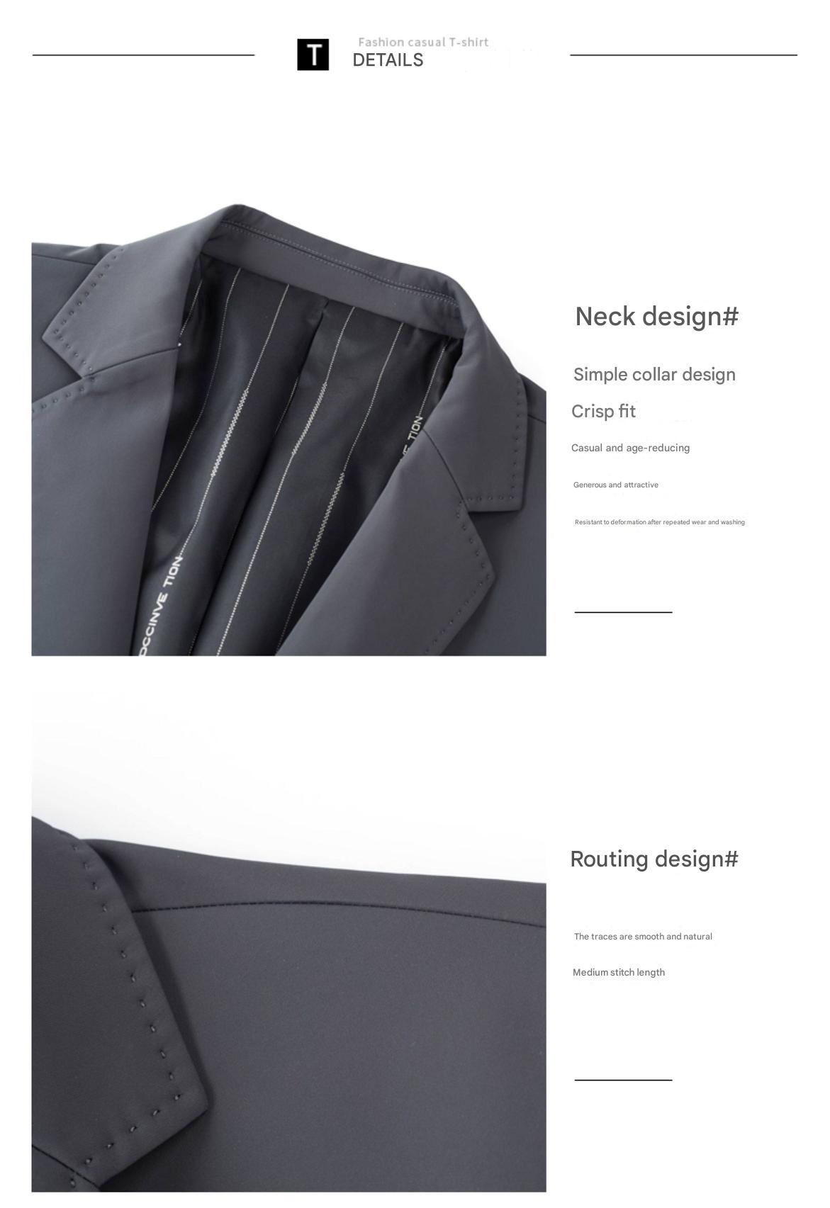 MONSEN Suitory Lightweight Anti-Wrinkle Blazer in Silk Blend product image