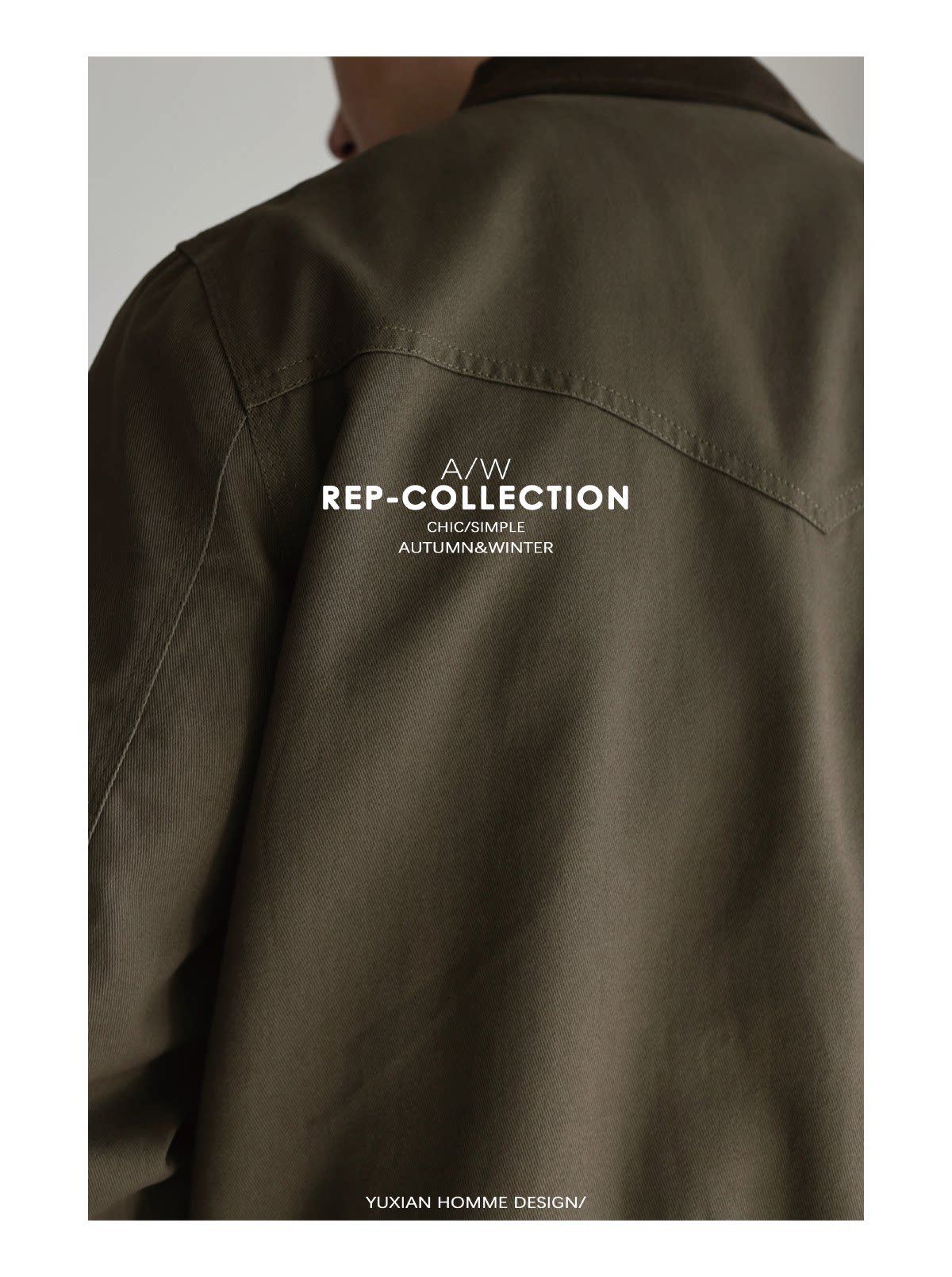 MONSEN Suitory Washed Cotton Twill Jacket product image
