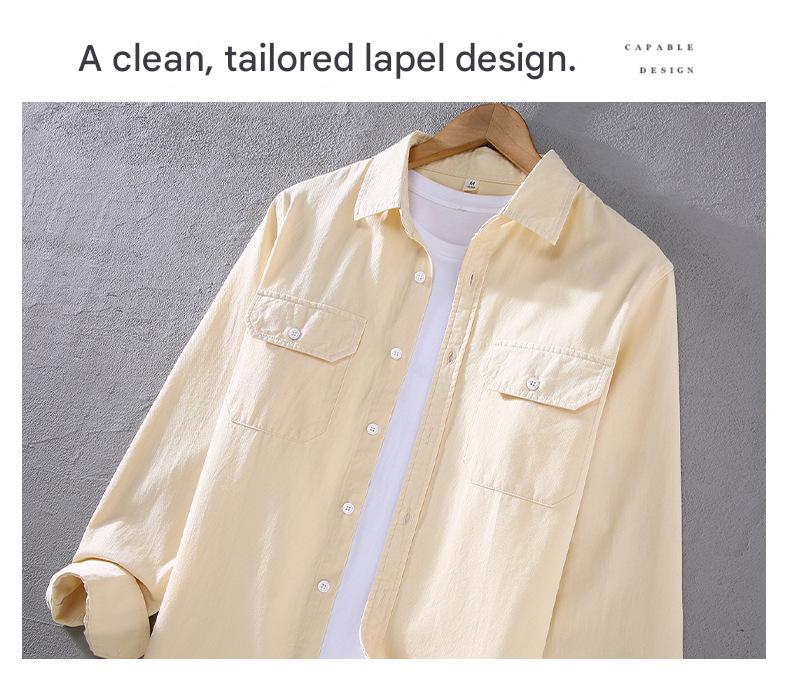 MONSEN Suitory Heavyweight Cotton Twill Work Shirt product image