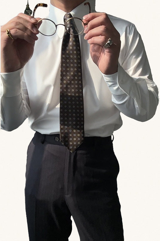 MONSEN Suitory Non-Iron Bamboo Dress Shirt in Bamboo Blend product image
