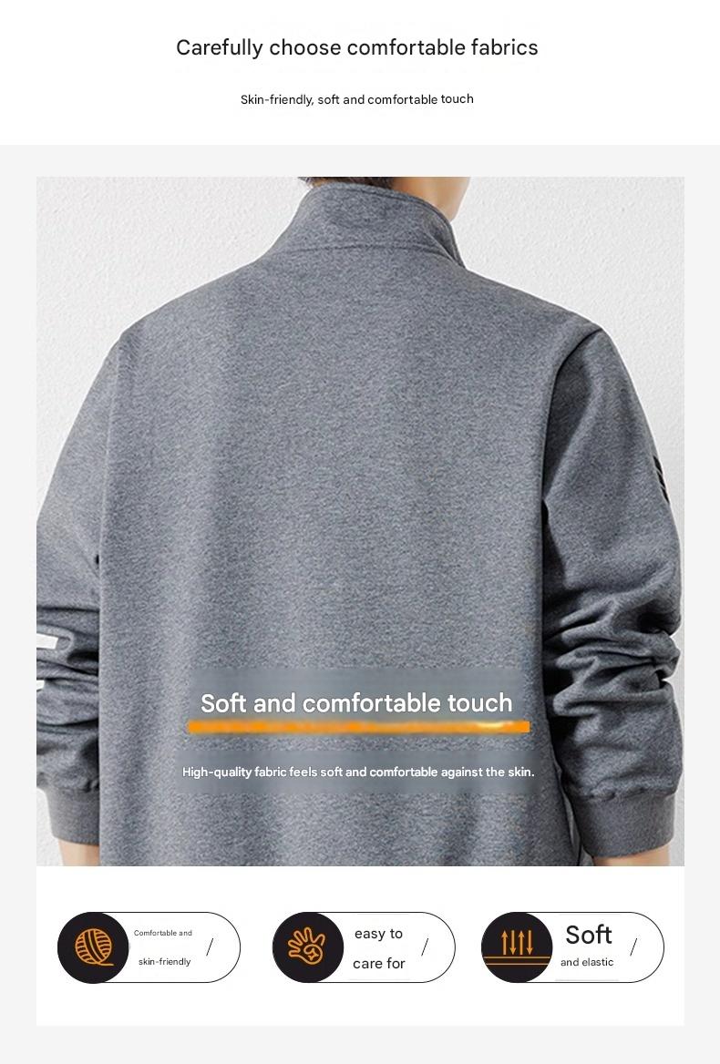 Cardigan Sweatshirt