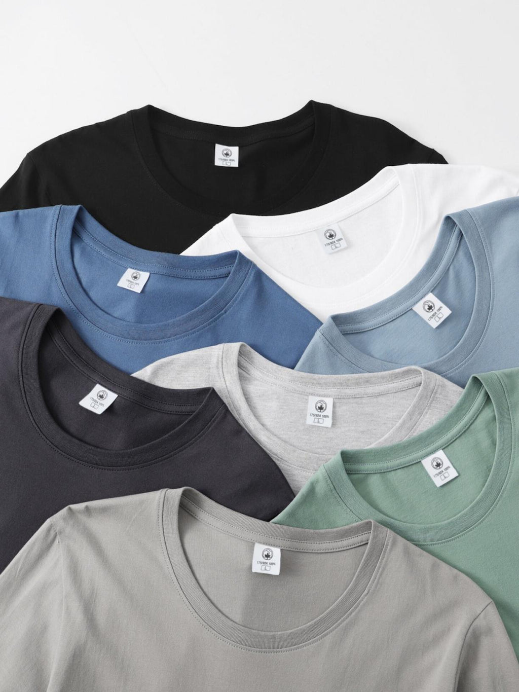 MONSEN Suitory 3-Pack Long-Staple Cotton Crewneck T-Shirt product image