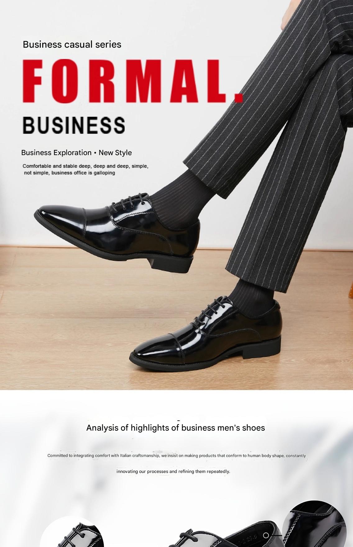 MONSEN Suitory Patent Oxford Shoes product image