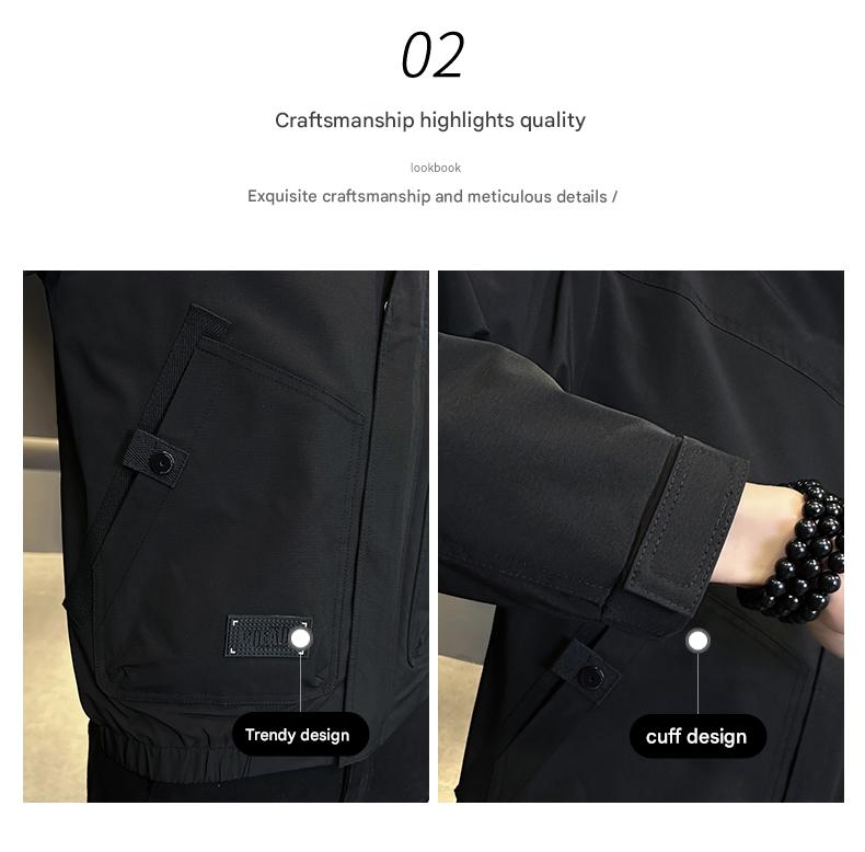 Windproof Stand-Collar Jacket