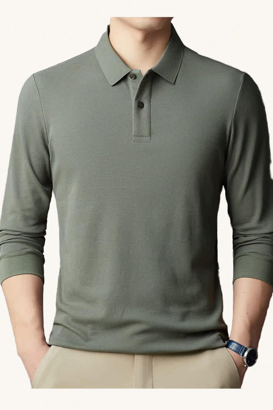 MONSEN Suitory 100% Cotton Relaxed Fit Polo product image