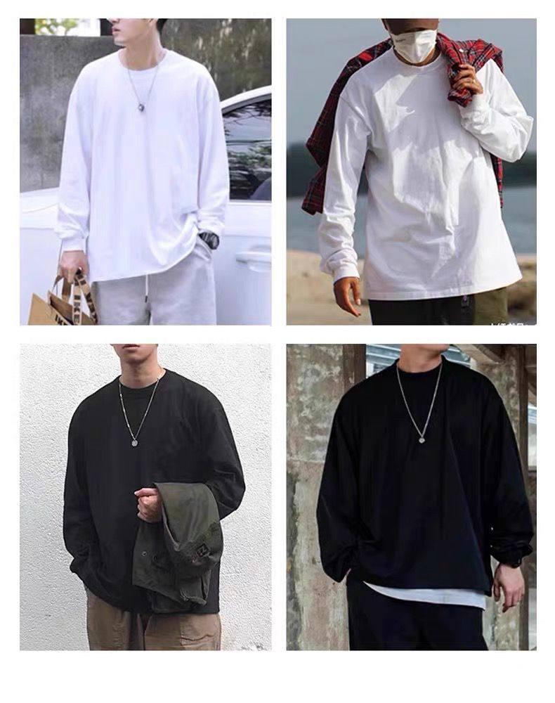 Heavyweight Cotton Long Sleeve Tee