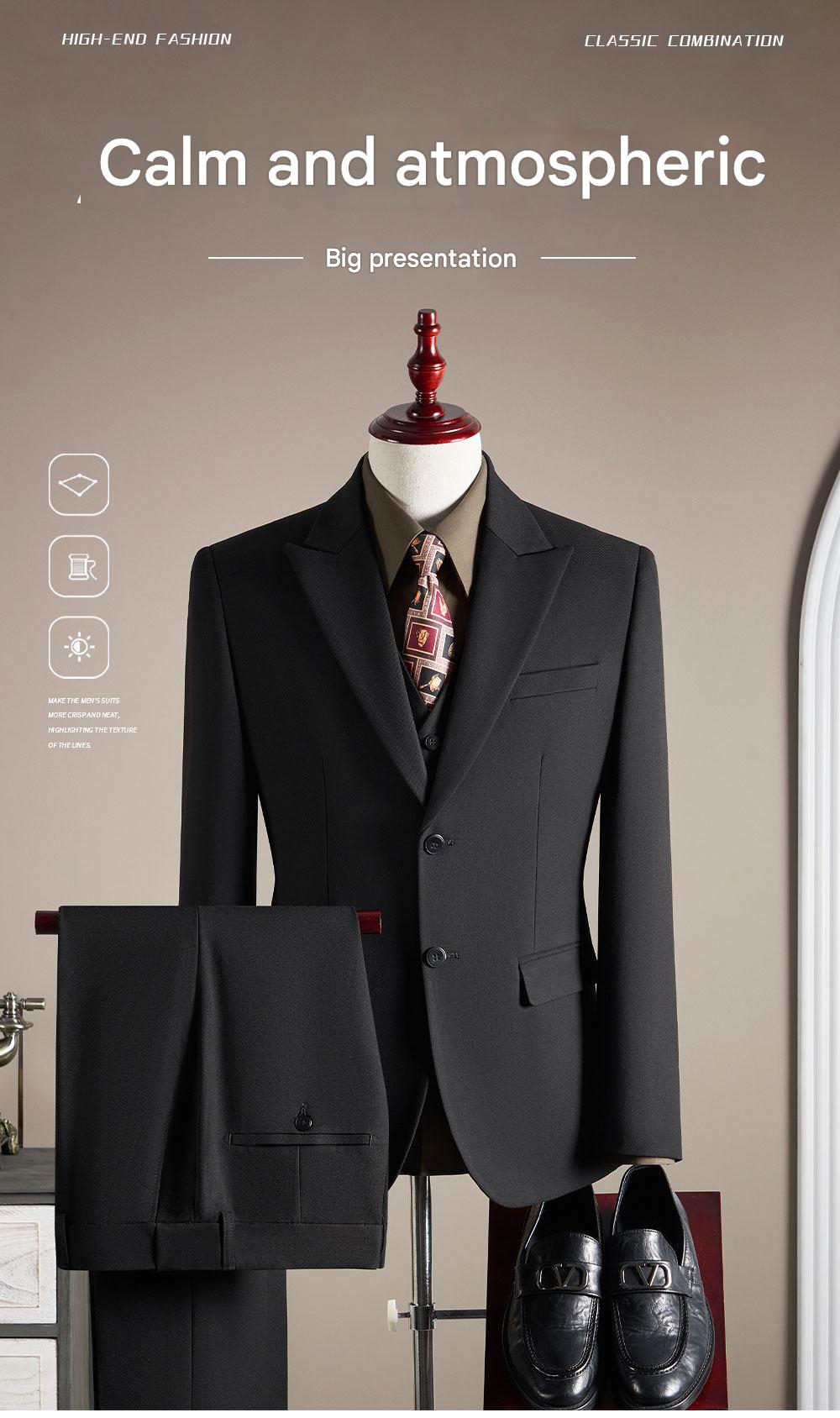 MONSEN Suitory Wool Slim-Fit Suit product image
