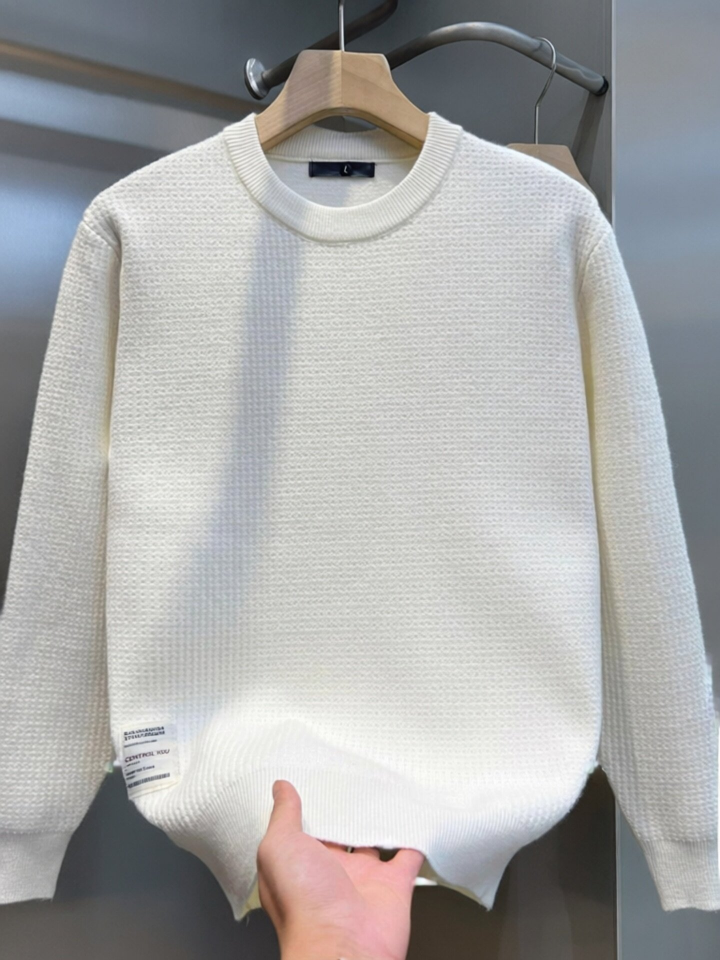 Waffle Knit Sweater