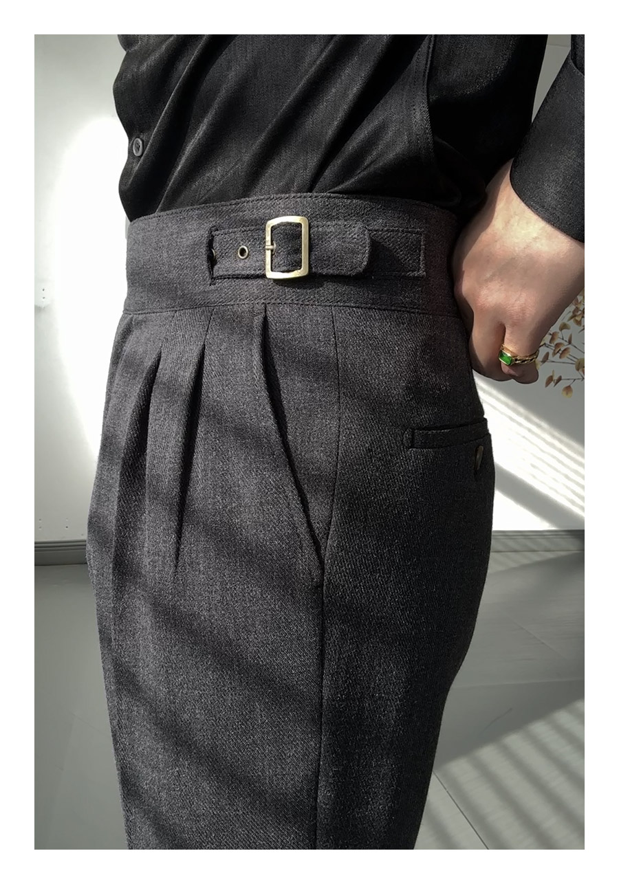 High-Waist Trousers