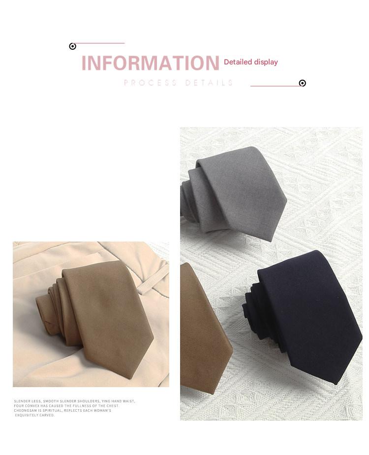 MONSEN Suitory Solid Knit Tie (Hand-Tied Style) product image
