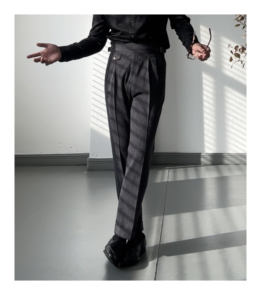 High-Waist Trousers