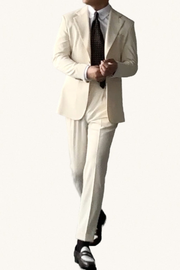 MONSEN Suitory Neapolitan Slim Suit (Single-Breasted) in Performance Blend product image
