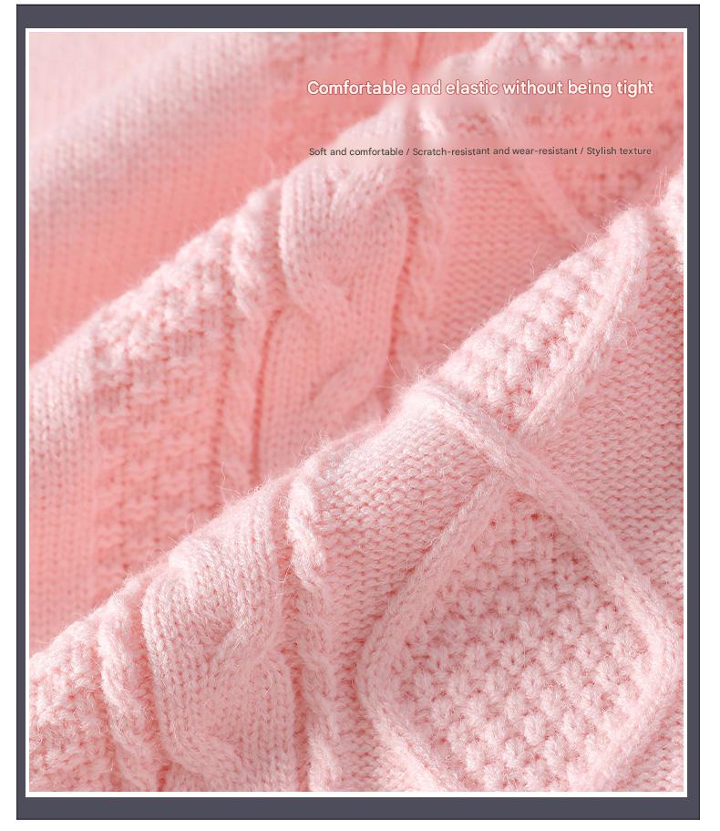Lazy-Slim Cable Sweater