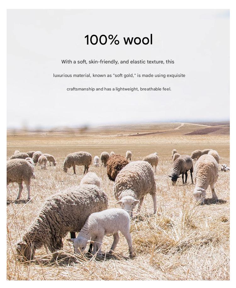 100% Wool Turtleneck Sweater 1
