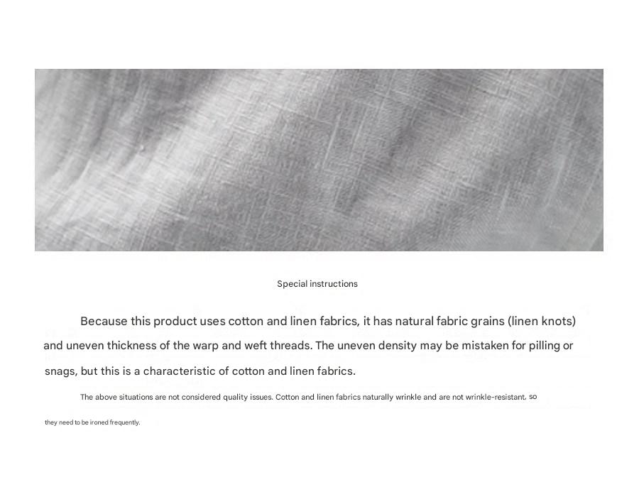 MONSEN Suitory 100% Linen Small V-Neck Shirt product image