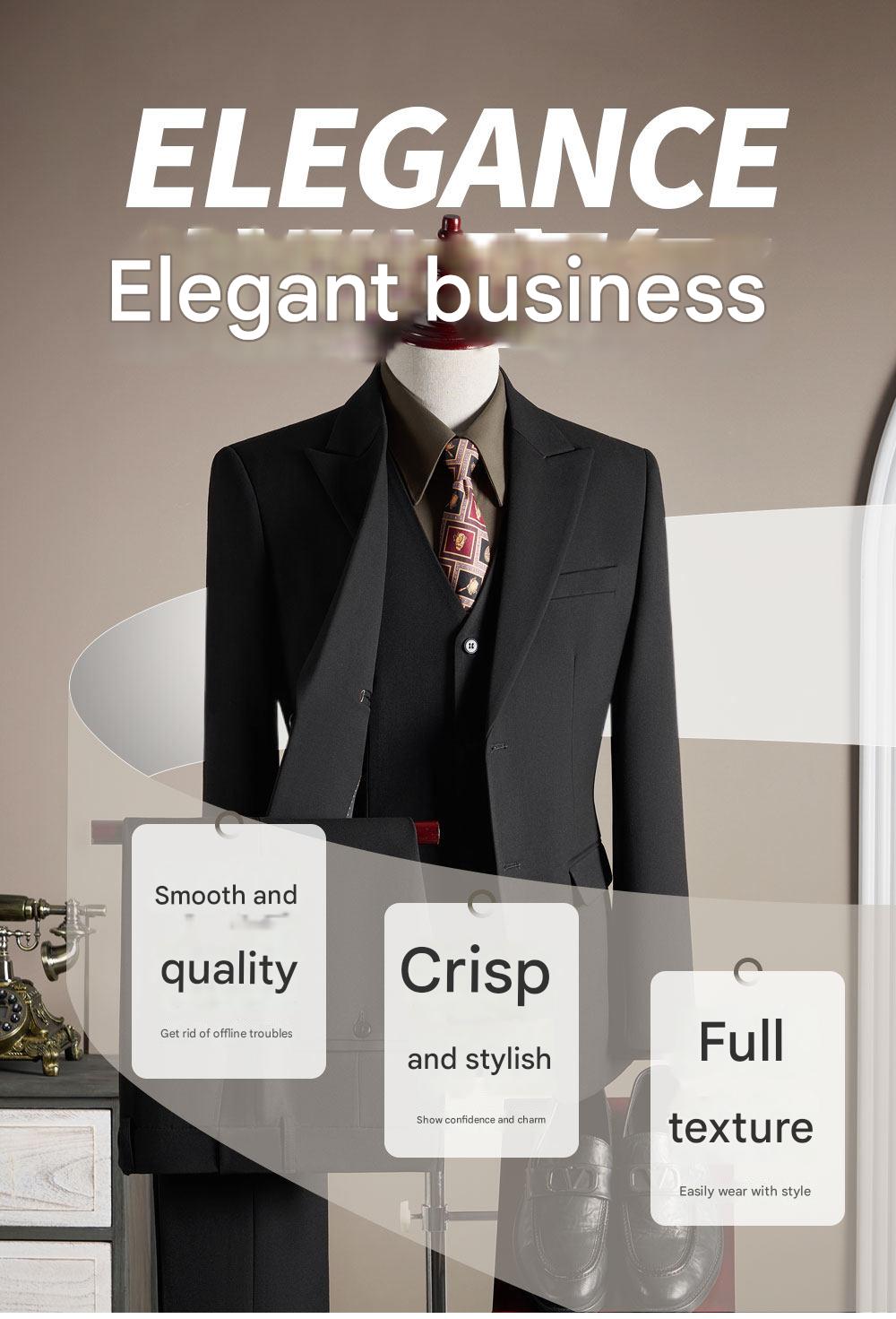 MONSEN Suitory Wool Slim-Fit Suit product image