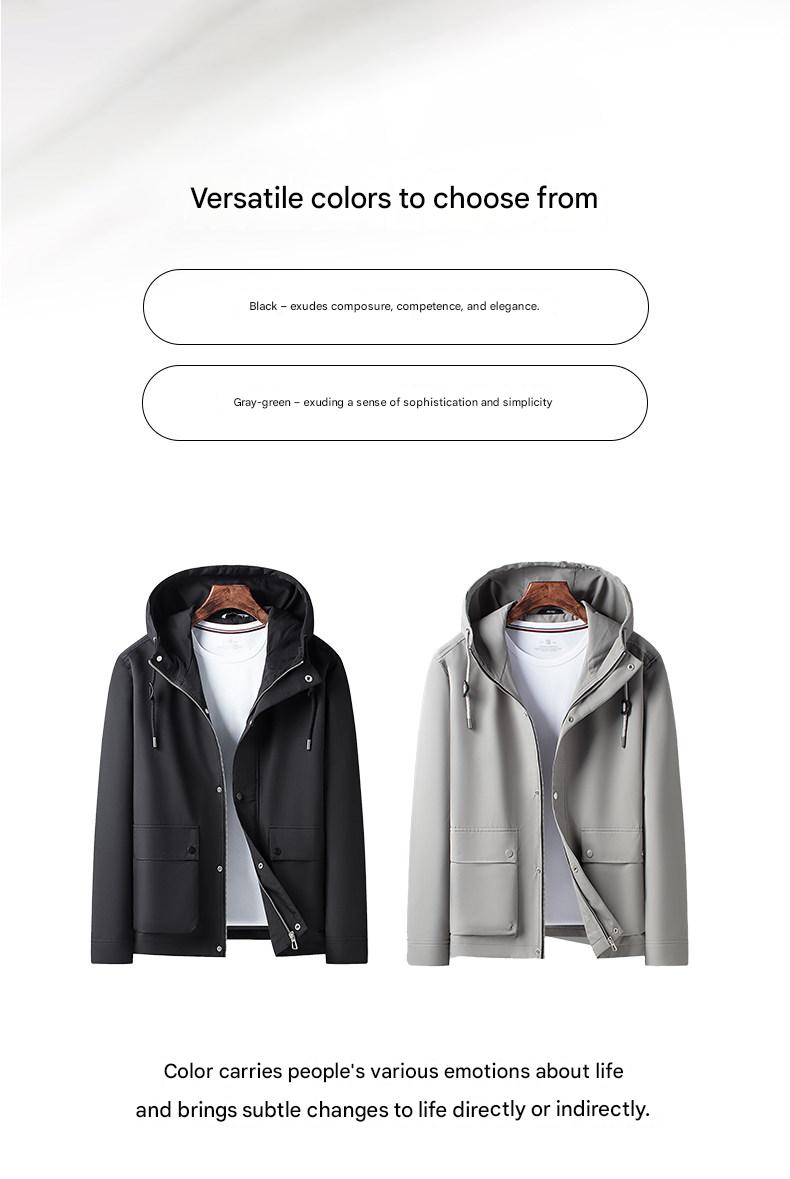 MONSEN Suitory Windproof Hooded Outwear Jacket in Performance Blend product image