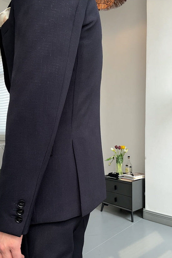 MONSEN Suitory Naples Wide-Lapel Suit Set in Performance Blend product image