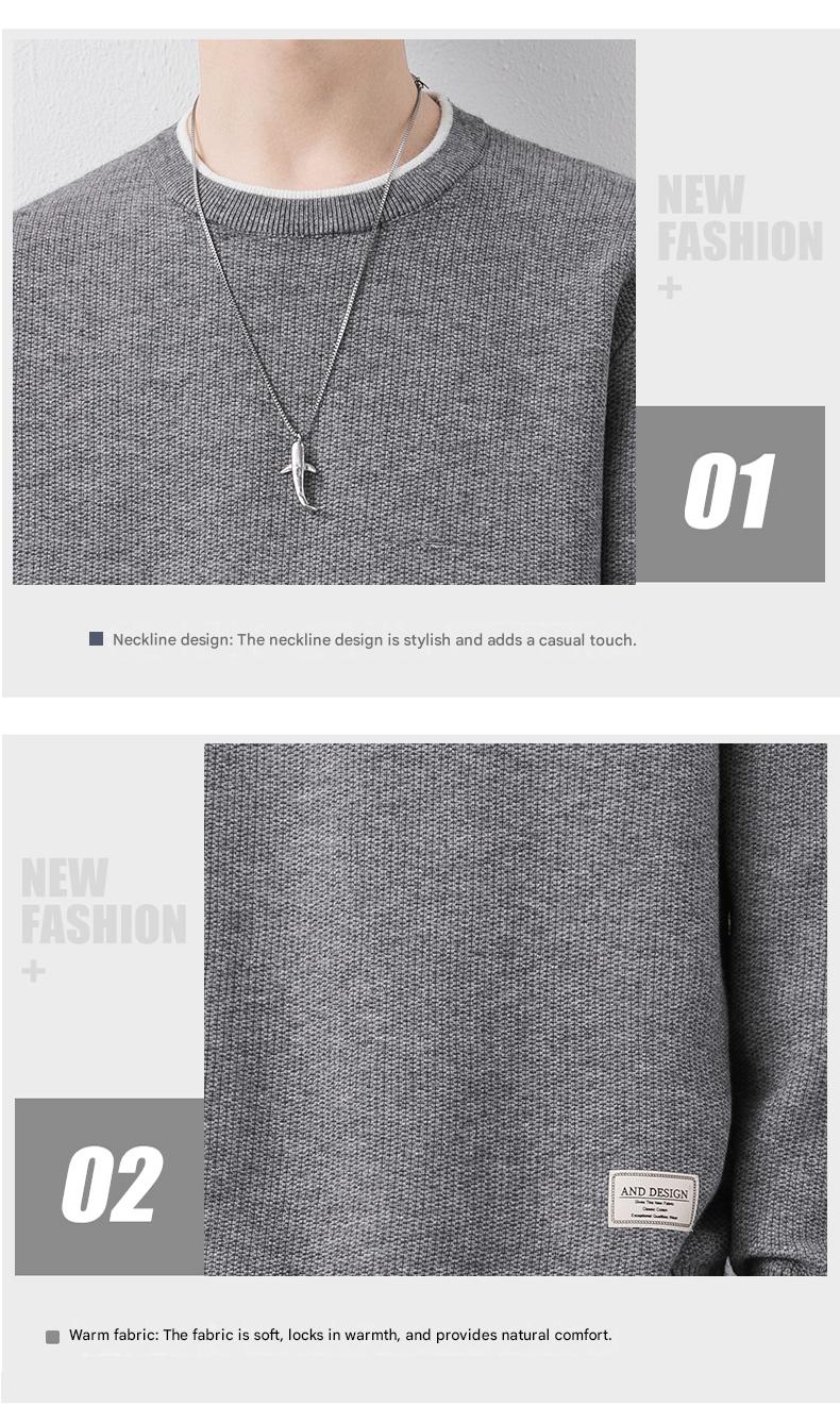 Lightweight Wool Crewneck Sweater