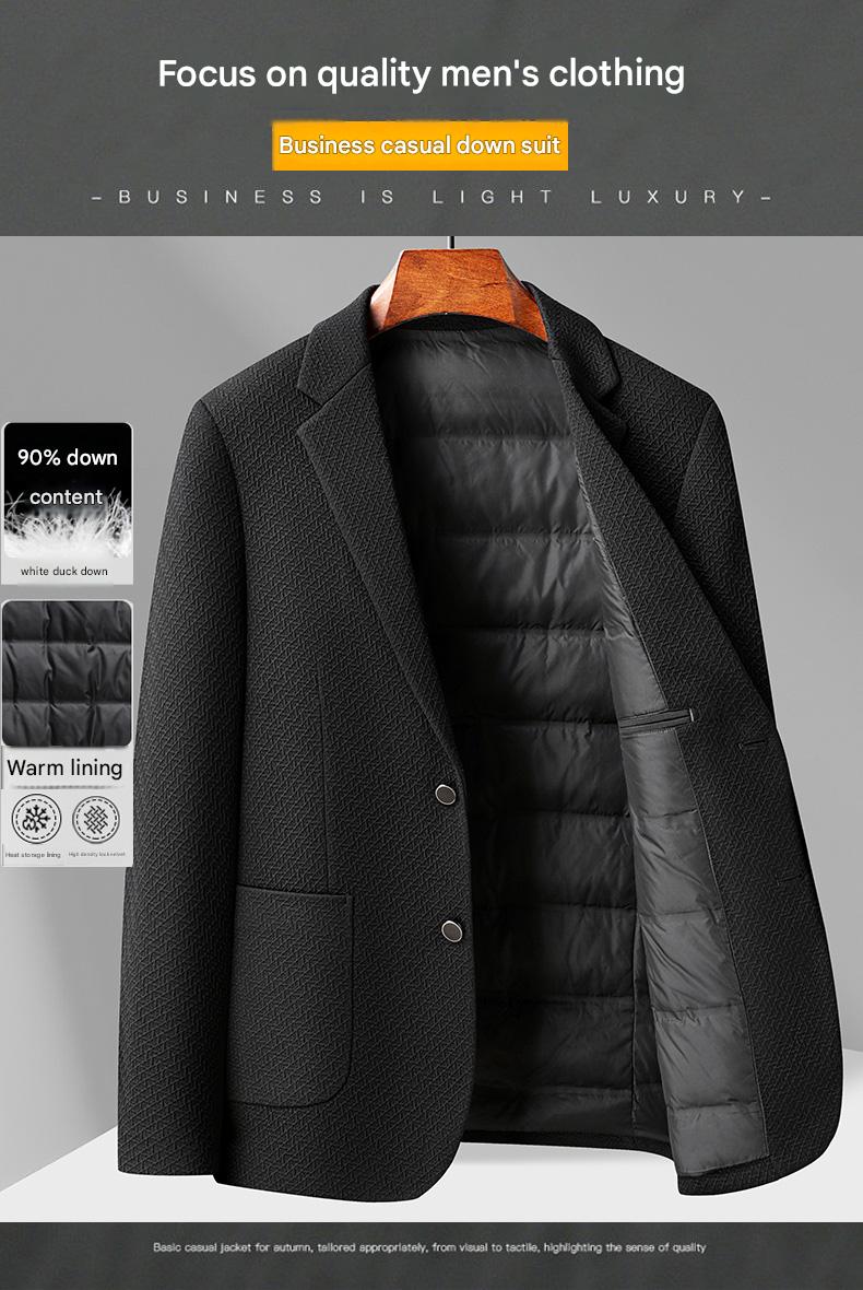 Lightweight Knit Suit Jacket