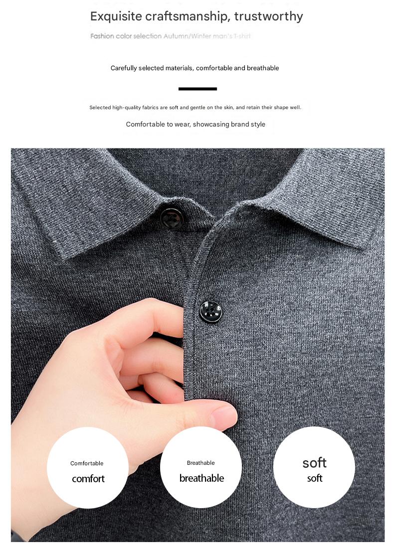MONSEN Suitory 100% Cashmere Polo Knit product image