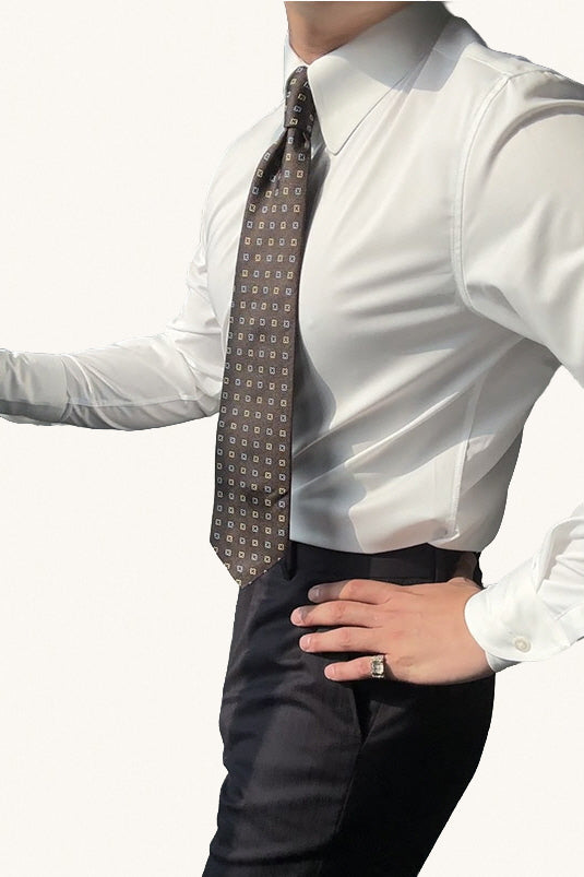 MONSEN Suitory Non-Iron Bamboo Dress Shirt in Bamboo Blend product image